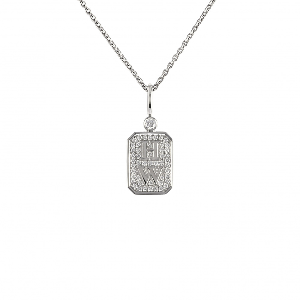 jewelry HARRY WINSTON(USED) HW logo