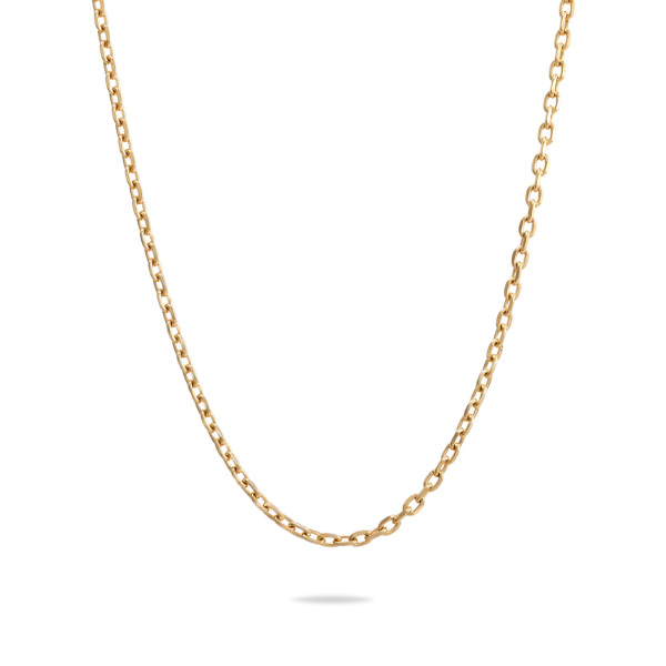 【付属品完備美品】ゴールドチェーンネックレス ゴールド]MIXチェーンネックレス