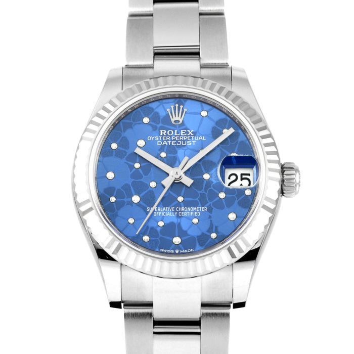 未使用] ロレックス デイトジャスト 31 フローラルモチーフ 278274  