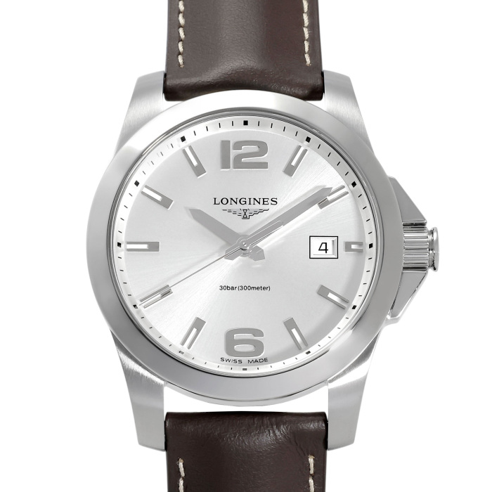 ロンジン コンクエスト QZ デイト 4024 白文字盤 2ANT メンズ 楽天市場】【ウォッチ】LONGINES ロンジン コンクエスト デイト